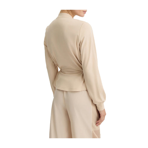 Liu Jo Felpa con zip Felpa Donna motivo ricamato e coulisse S - Francavilla Moda